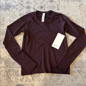 NEW Lululemon Women’s Swiftly Tech Race Length Long Sleeve 2.0 - sz 6 - GNPL